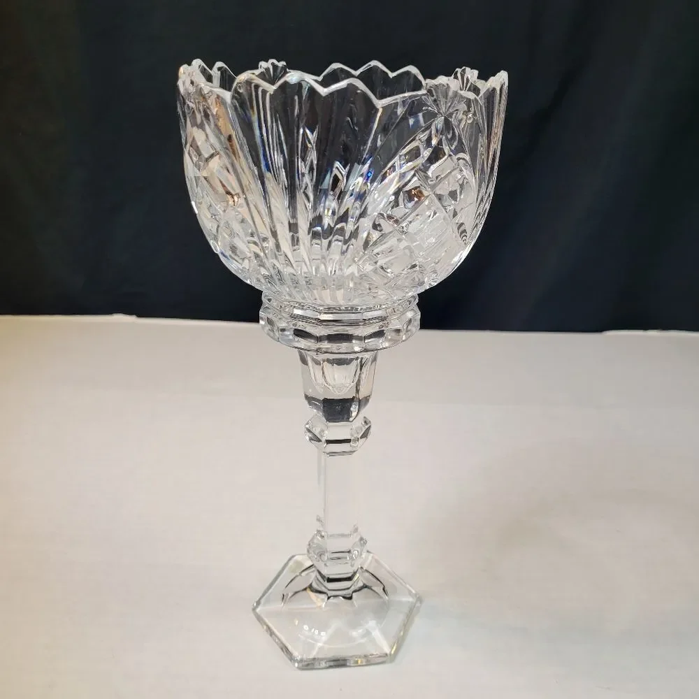 The Bombay Company‎ Crystal Wellington Pedestal Votive Candleholder